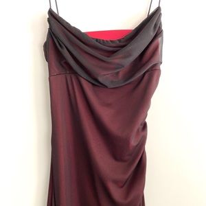 SUZY SHIER Long Silky Dress Semi Formal or Dressy